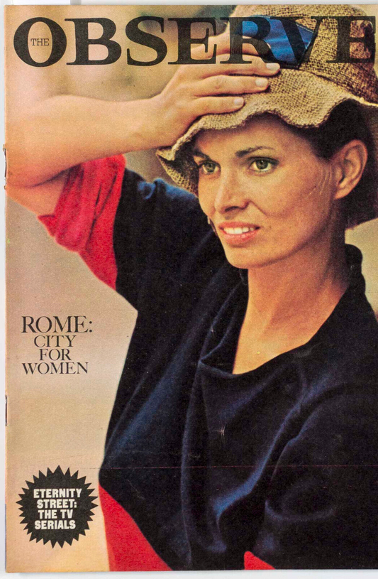 Thunderbirds DIANA RIGG Scilla Gabel  Honor Blackman PJ PROBY Observer magazine