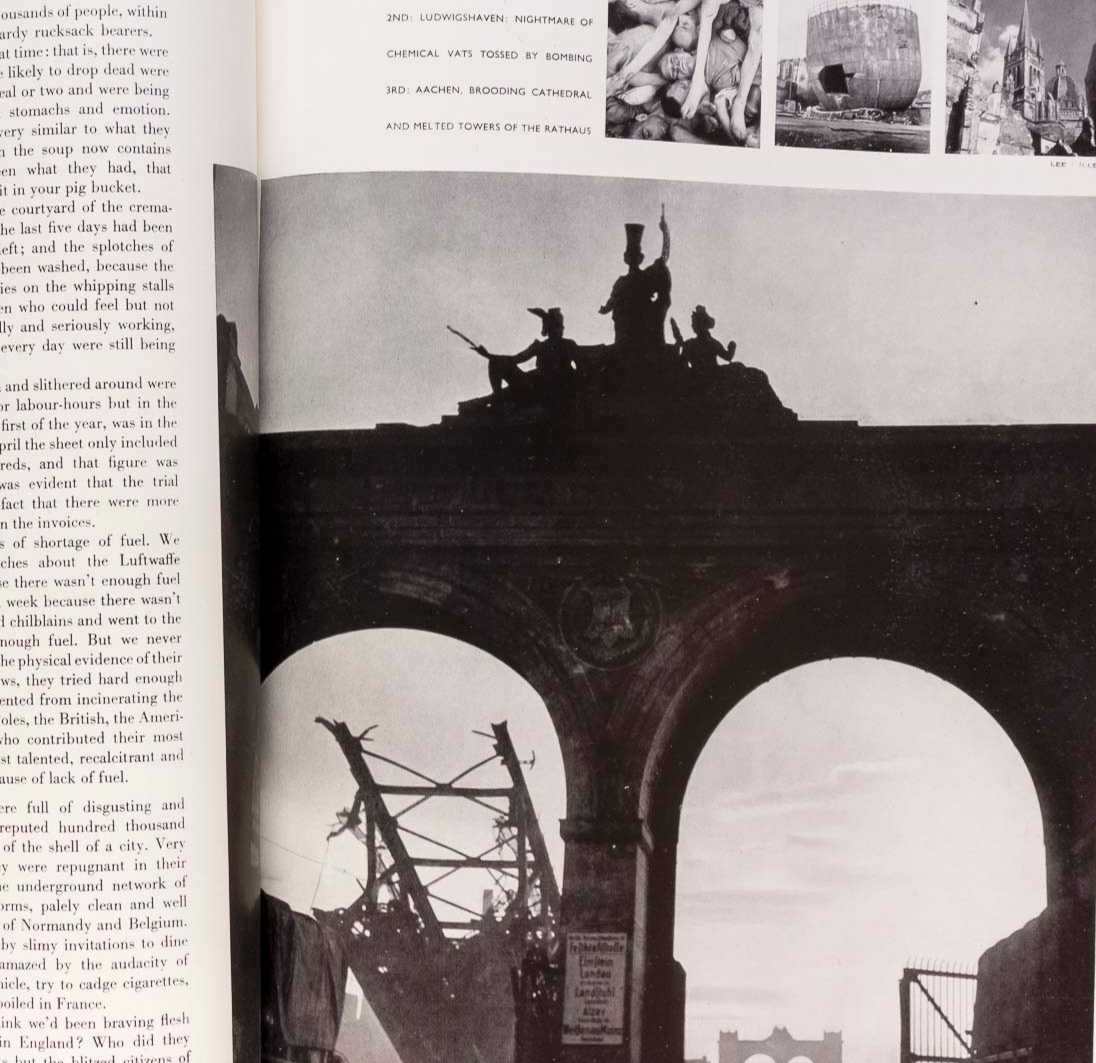 WWII Victory Number LEE MILLER Erwin Blumenfeld PARKINSON Beaton VOGUE June 1945