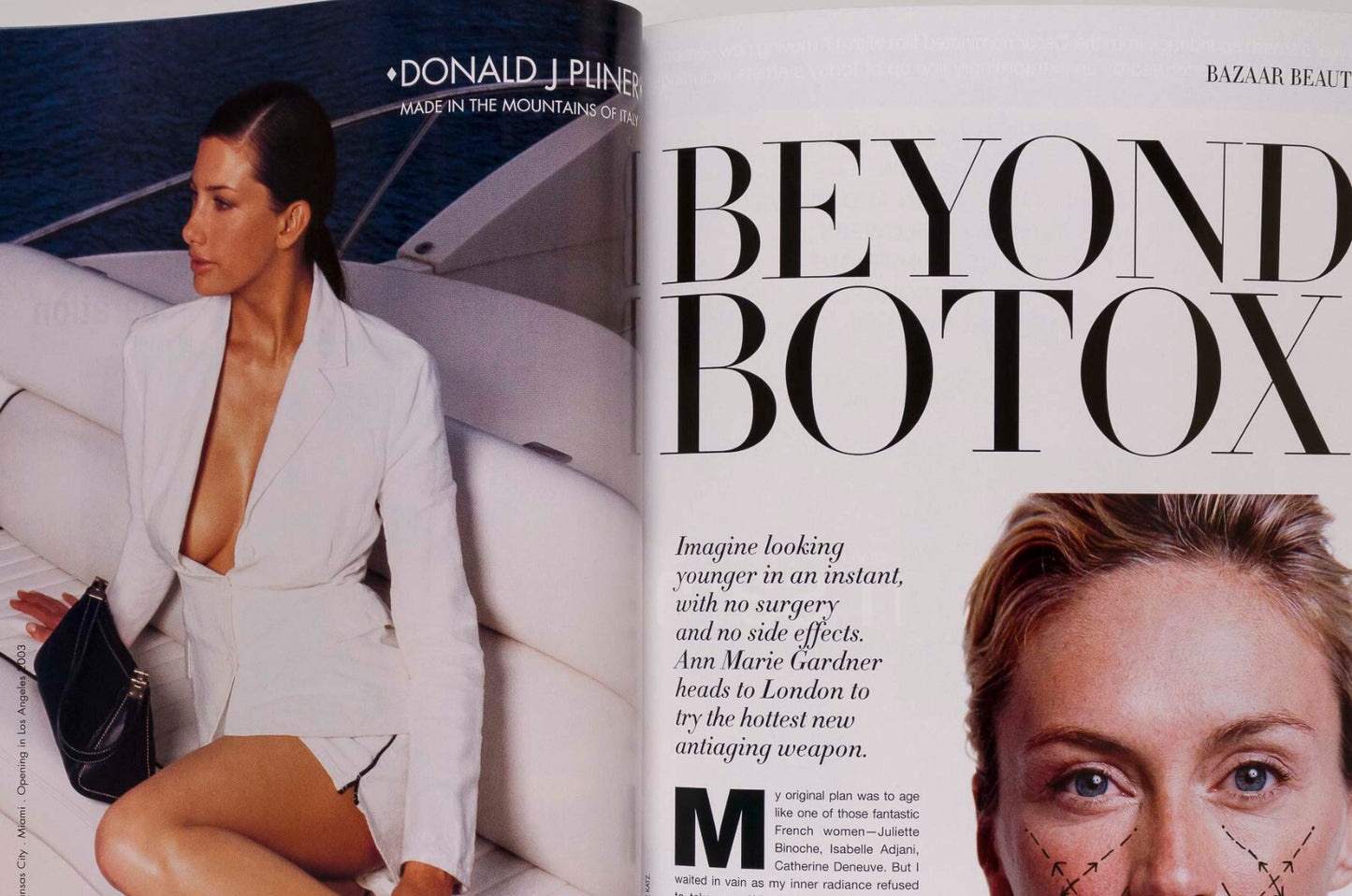 KATE MOSS Karen Elson KAROLINA KURKOVA Harpers Apr 2002 Lagerfeld JESSICA MILLER