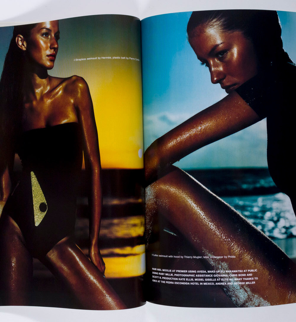 Stussy HYSTERIC GLAMOUR Hermes ELAINE CONSTANTINE Gisele THE FACE magazine 1999