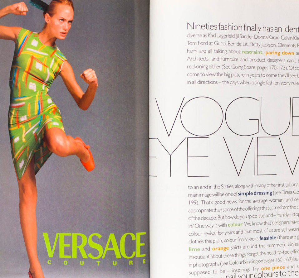 GUINEVERE VAN SEENUS Alan Rickman JUDE LAW Rufus Sewell STELLA TENNANT Vogue UK