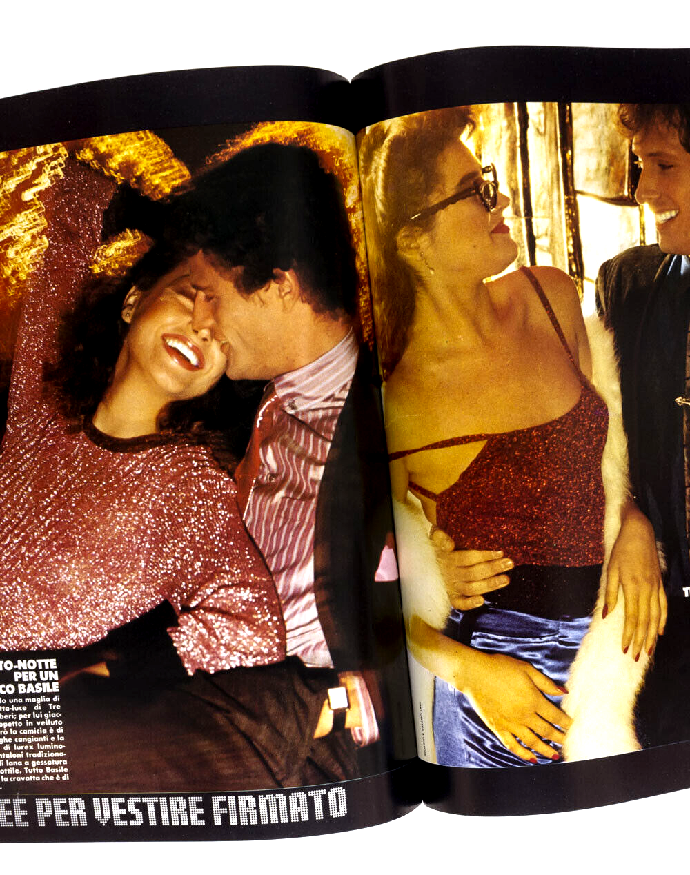 David Bowie BRUCE WEBER Oliviero Toscani NIGHT MAGAZINE Punk CLUBS L’uomo Vogue