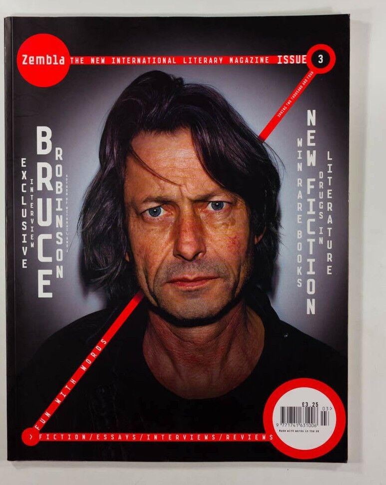 BRUCE Lily ROBINSON Jonathan Safran Foer HARRY HOUDINI Dan Crowe ZEMBLA magazine