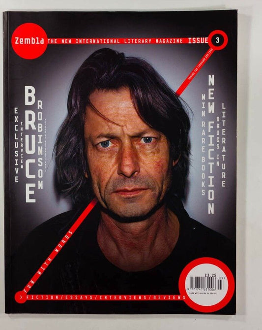 BRUCE Lily ROBINSON Jonathan Safran Foer HARRY HOUDINI Dan Crowe ZEMBLA magazine