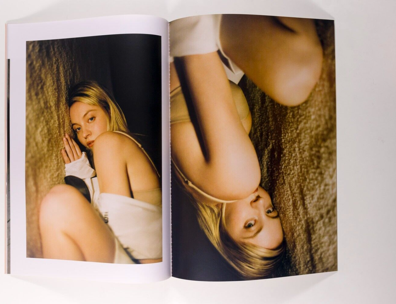 Sydney Sweeney TYRONE LEBON Lotta Volkova MIU MIU catalog LOOKBOOK zine AW 2022