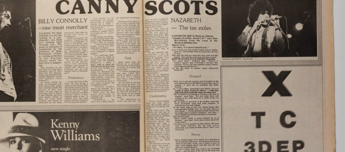 David Soul SEX PISTOLS COMIC Jamie Reid X-RAY SPEX XTC Record Mirror magazine UK