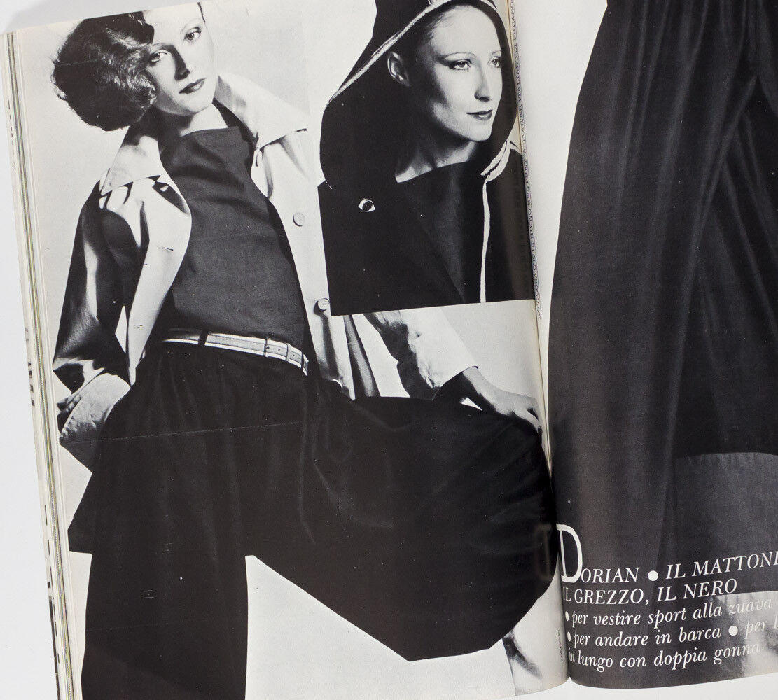 VOGUE ITALIA magazine VTG January 1977 SPRING SUMMER Milan COLLECTIONS issue S/S