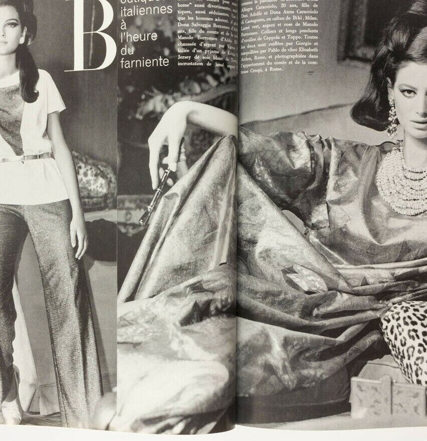 DOROTHY McGOWAN Guy Bourdin JEANLOUP SIEFF Jane Fonda 1965 Paris Vogue magazine