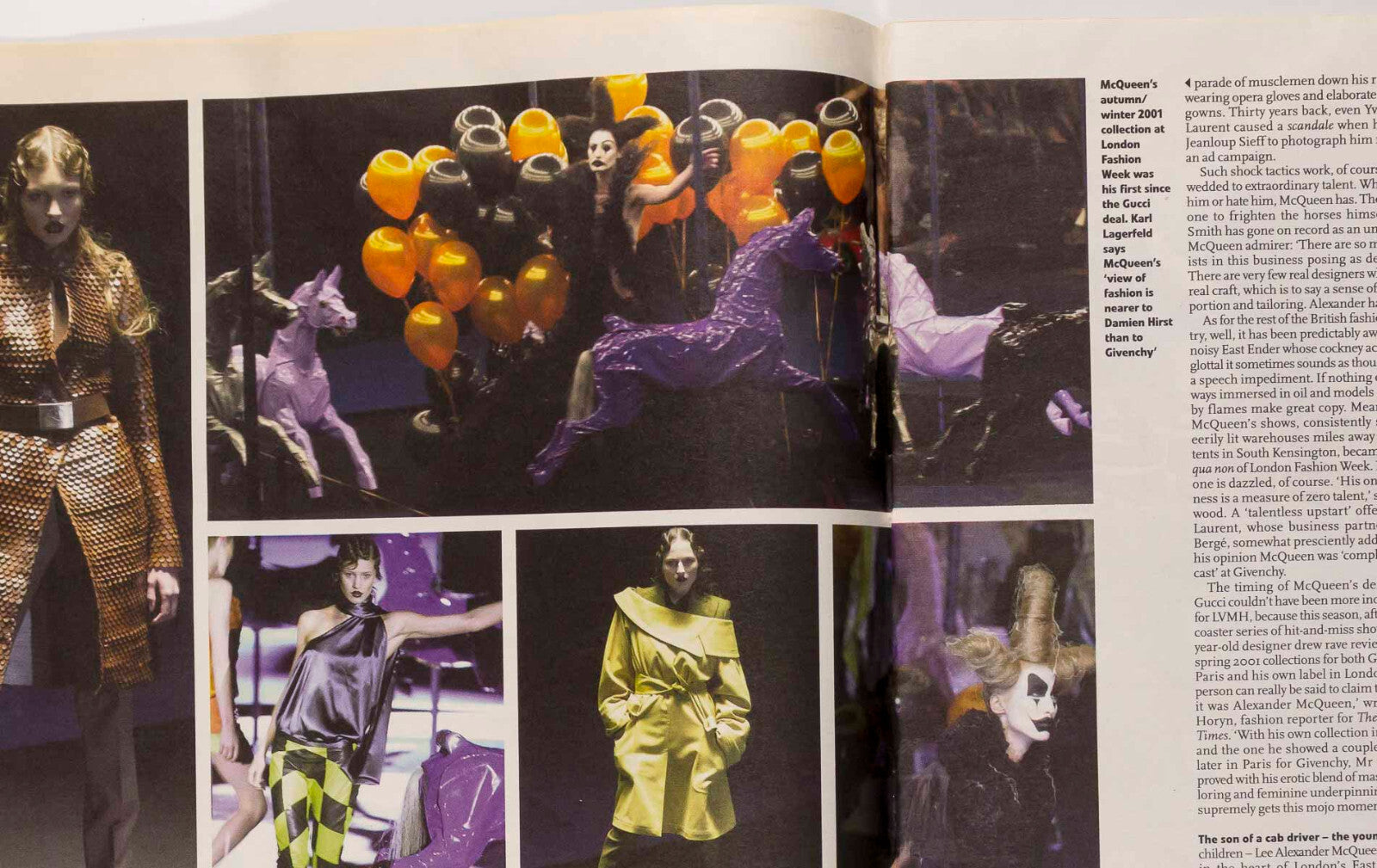 ALEXANDER McQUEEN Gucci TOM FORD Young Ones NIGEL PLANER  Observer Life magazine