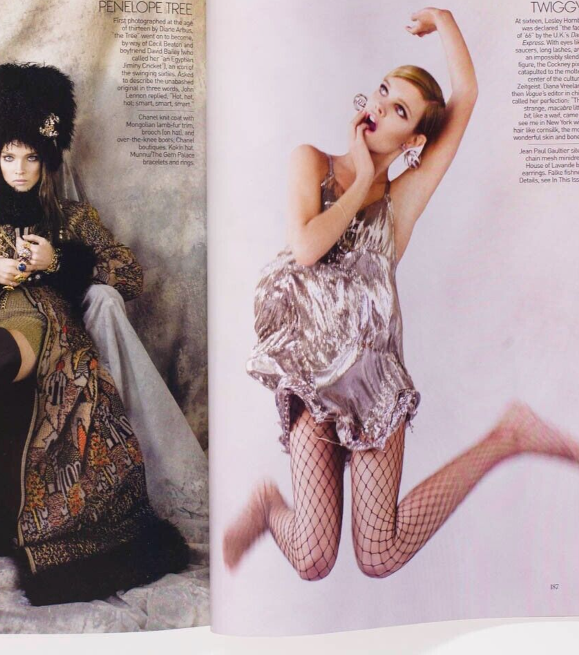 Natalia Vodianova LIYA KEBEDE Kate Moss VOGUE May 2009 Gisele EVANGELISTA Beaton