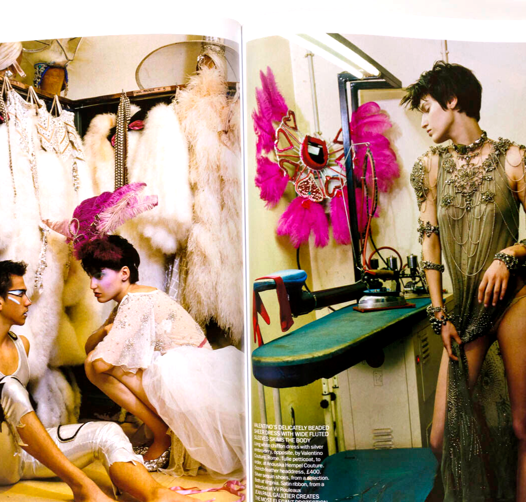 Sarah Jessica Parker HILARY RHODA Vogue magazine 2003 October SATC Diana Dondoe