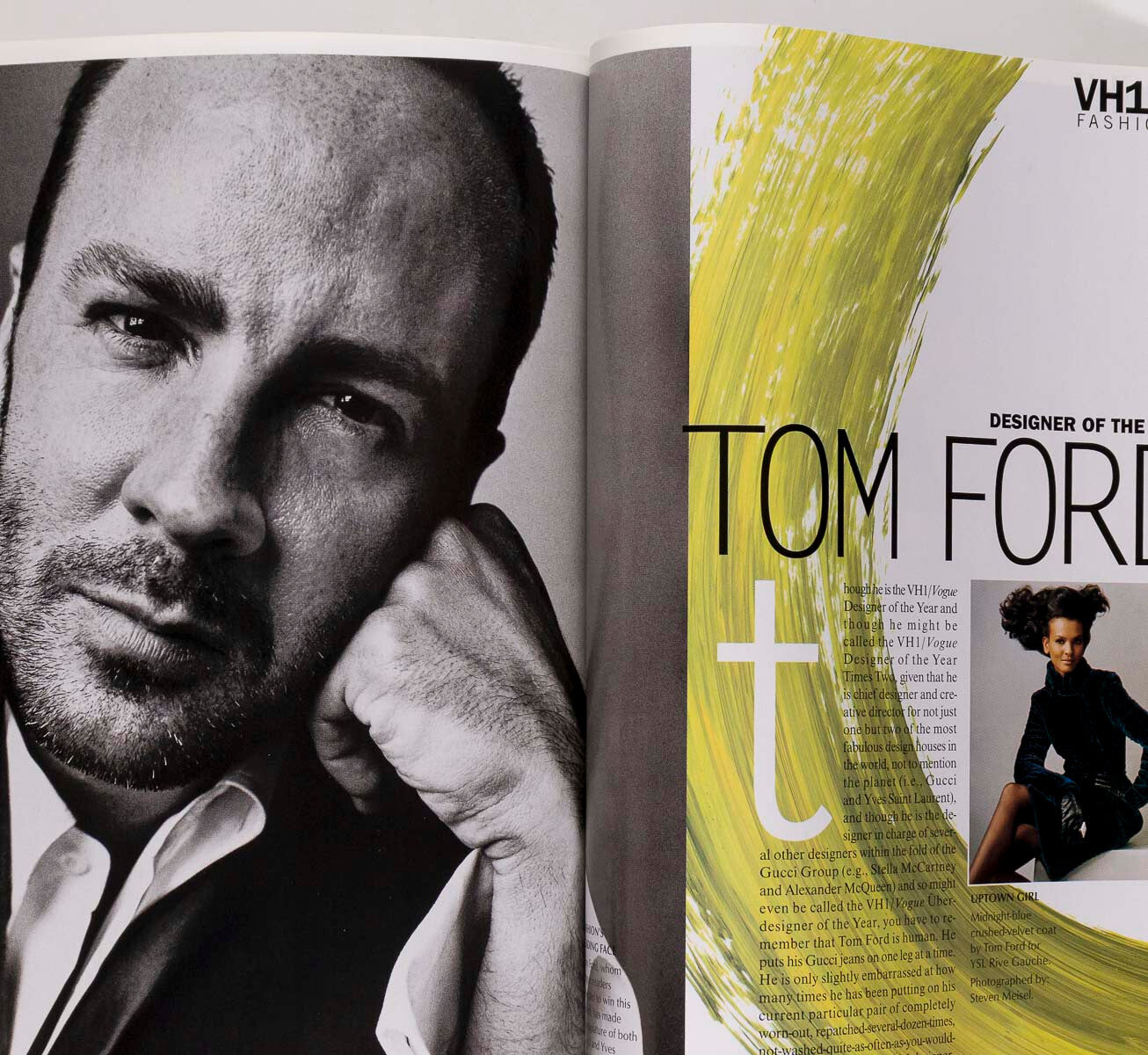 RENEE ZELLWEGER Catherine Zeta-Jones VOGUE magazine November 2002 Luhrmann VH1