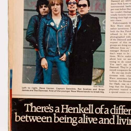 Paul Roberts PUNK Gaye Advert SNIFFIN GLUE Colin Jones THE JAM Observer magazine