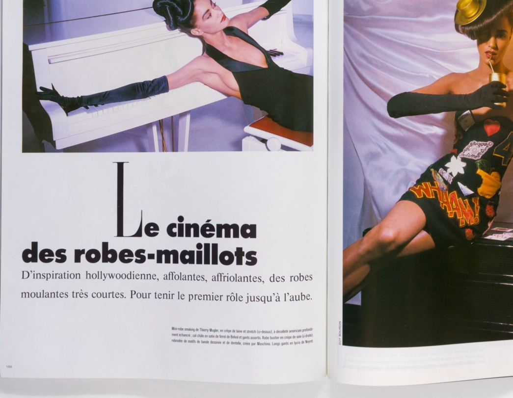 PRINCESS CAROLINE Guy Bourdin SARAH MOON Ellen Von Unwerth PARIS VOGUE June 1988