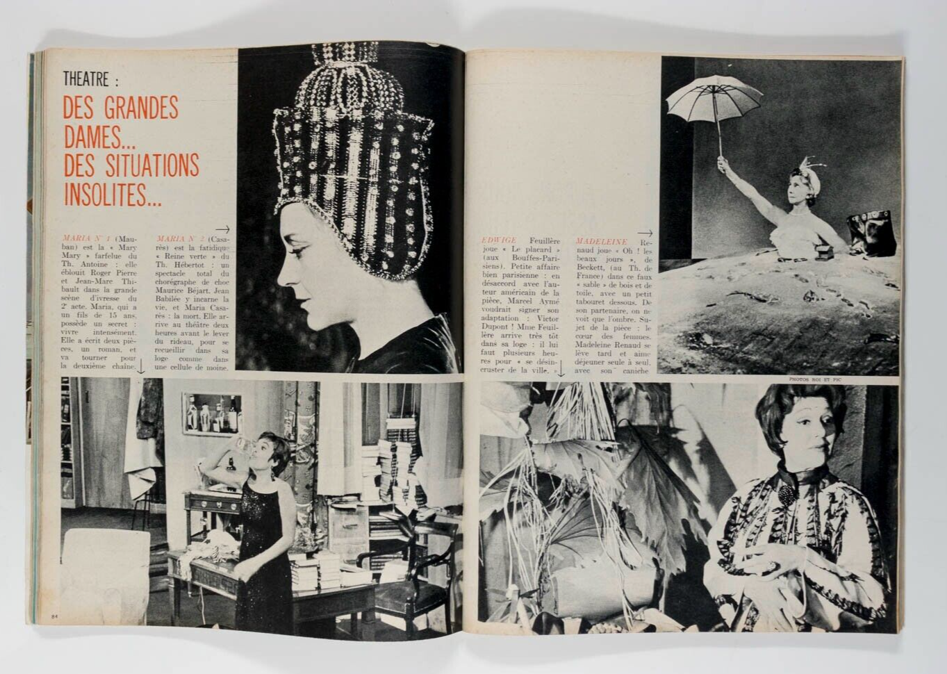 Elizabeth Taylor IAN FLEMING ELLE Oct 1953 James Bond Edwige FRANCOISE HARDY