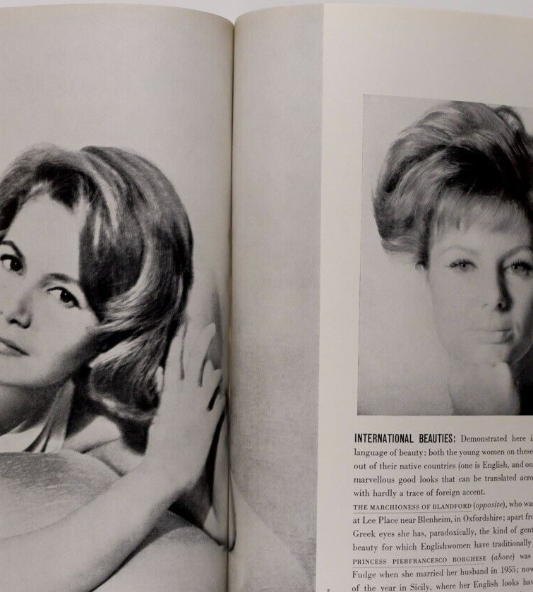 Jean Shrimpton 1st Vogue TANIA MALLET May Routh RENE BOUCHE Borghese BRIAN DUFFY