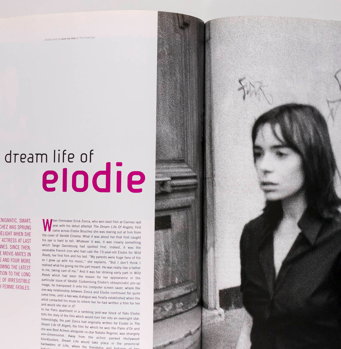 BJORK Roman Polanski MONICA BELLUCCI Damon Albarn DAZED & CONFUSED May 2000 Film