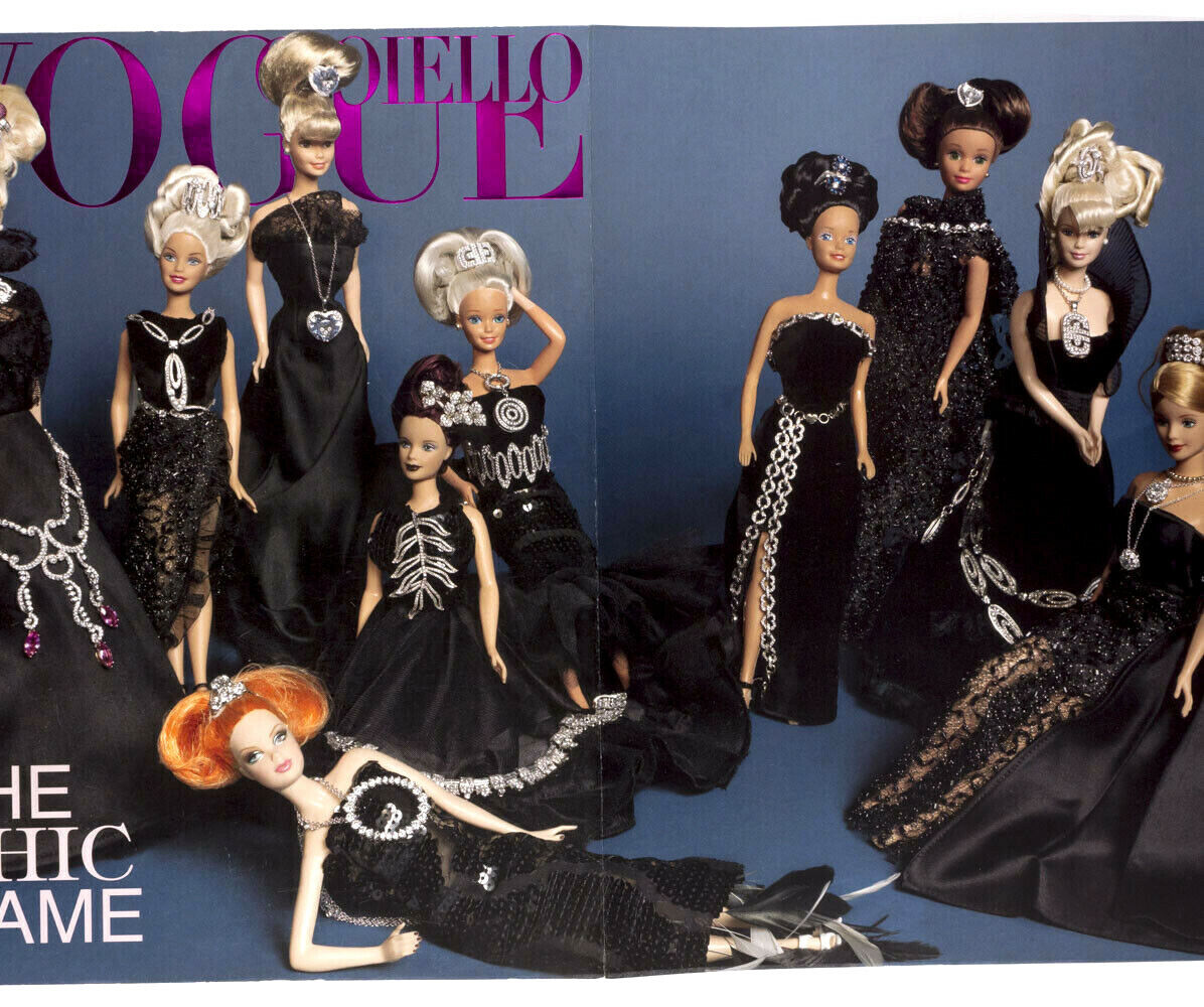 BARBIE Peter Lindbergh MILES ALDRIDGE Hilary Rhoda VOGUE GIOIELLO MAGAZINE Rare!