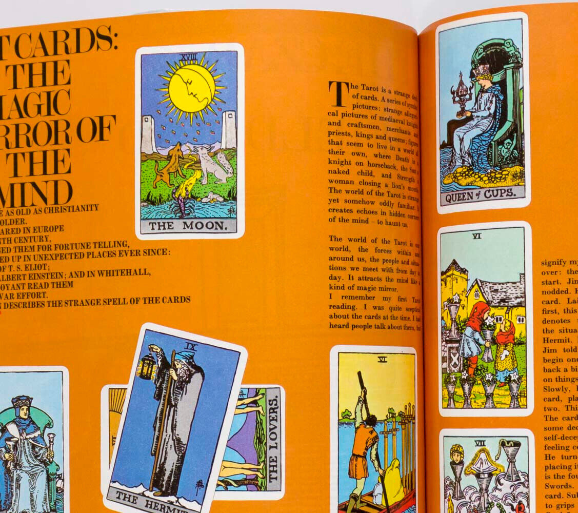 Pat Cleveland CATHEE DAMEN James Wedge TAROT CARD Edward Heath VERUSCHKA Harpers