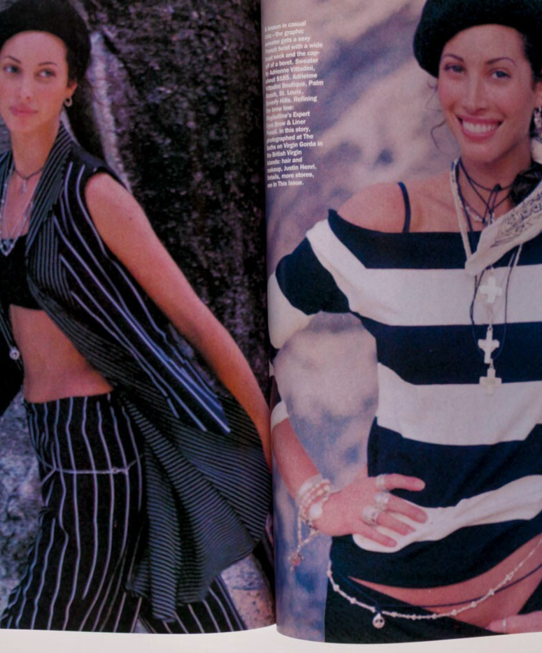 Amber Valletta ANNA NICOLE SMITH Helena Christensen VOGUE June 1993 Turlington