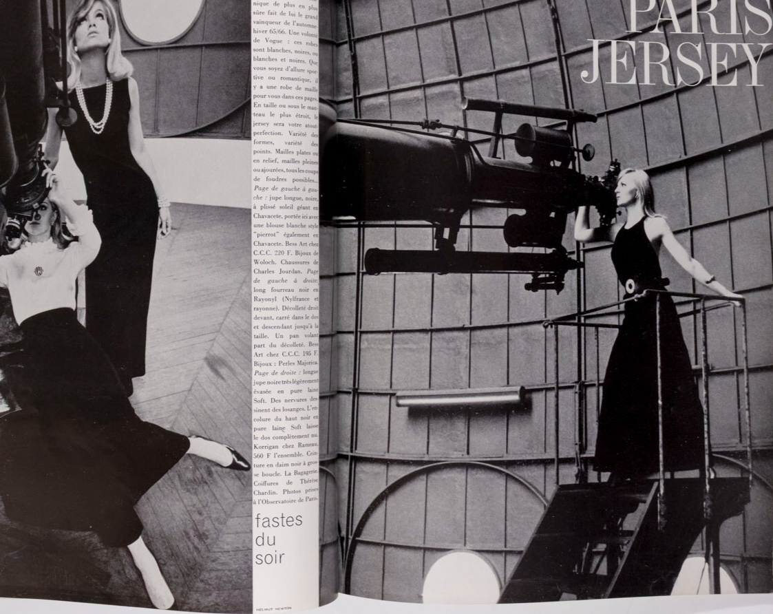 Jean Shrimpton GUY BOURDIN Helmut Newton PARIS VOGUE August 1965 Dali YSL Goya