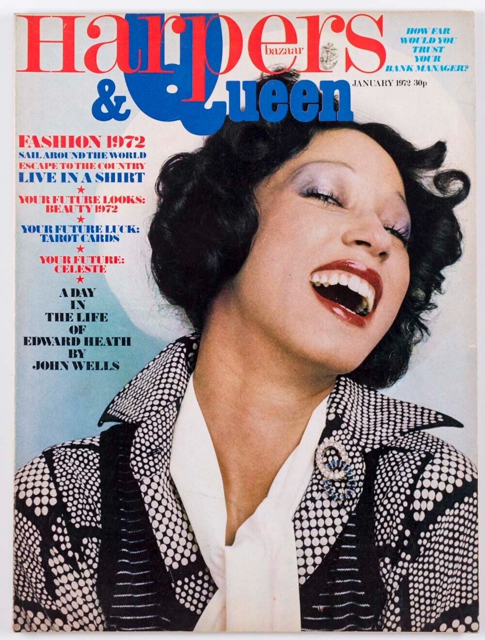 Pat Cleveland CATHEE DAMEN James Wedge TAROT CARD Edward Heath VERUSCHKA Harpers