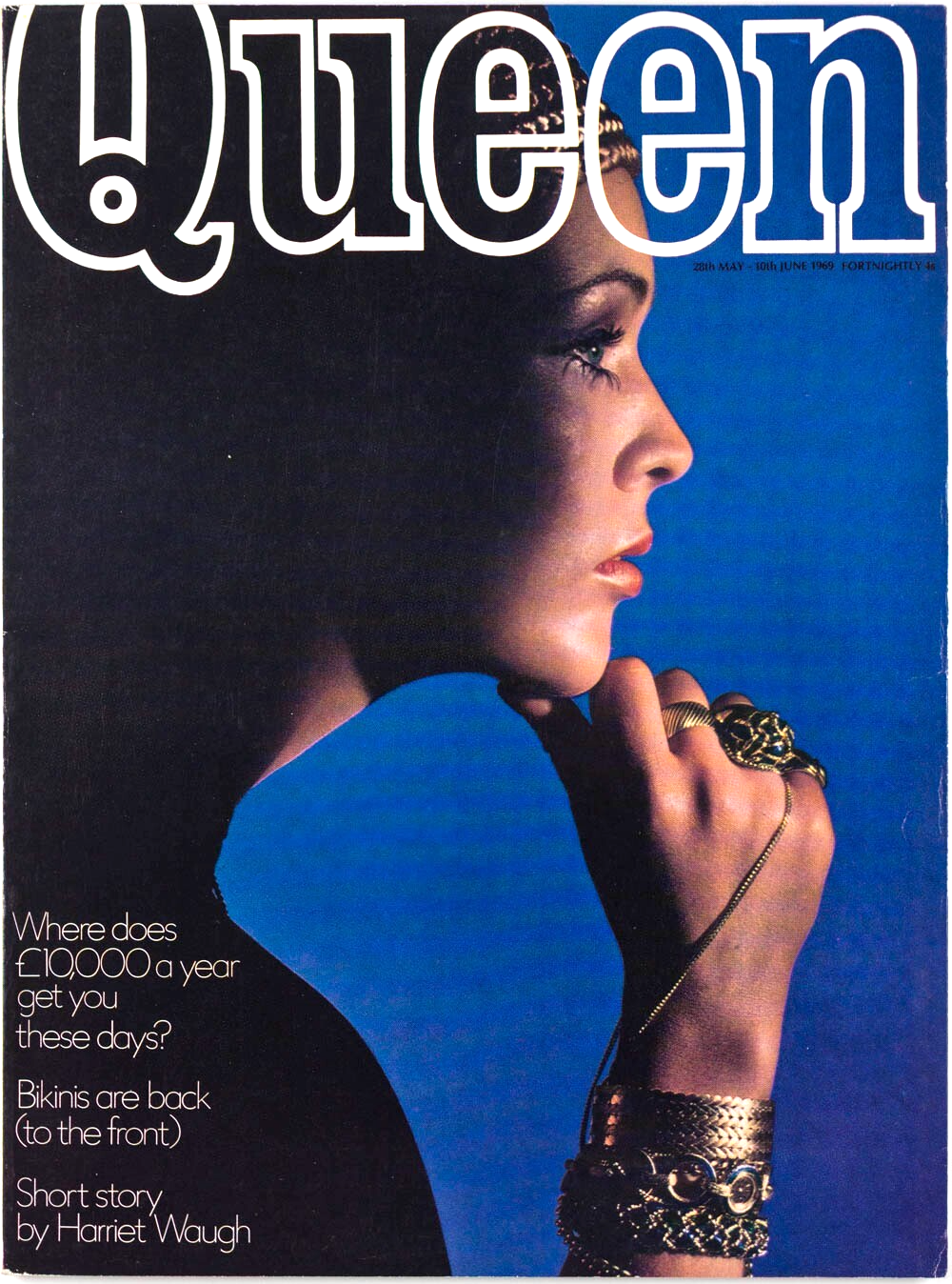 BILLIE WHITELAW Glenna Forster Jones HOCKNEY Queen magazine May 1968 Tom Gilbey