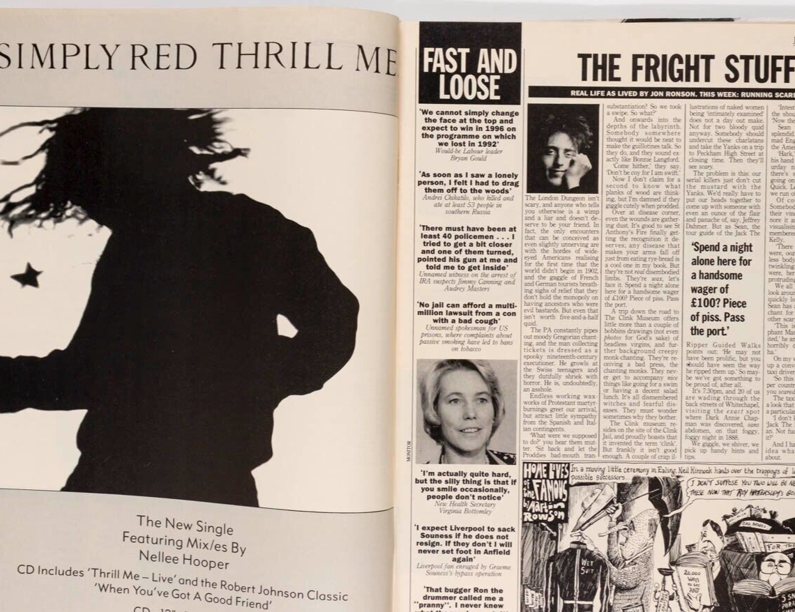 Sharon Stone PAUL VERHOEVEN Peter O'Toole TRACY CHAPMAN Joel Silver UK Time Out