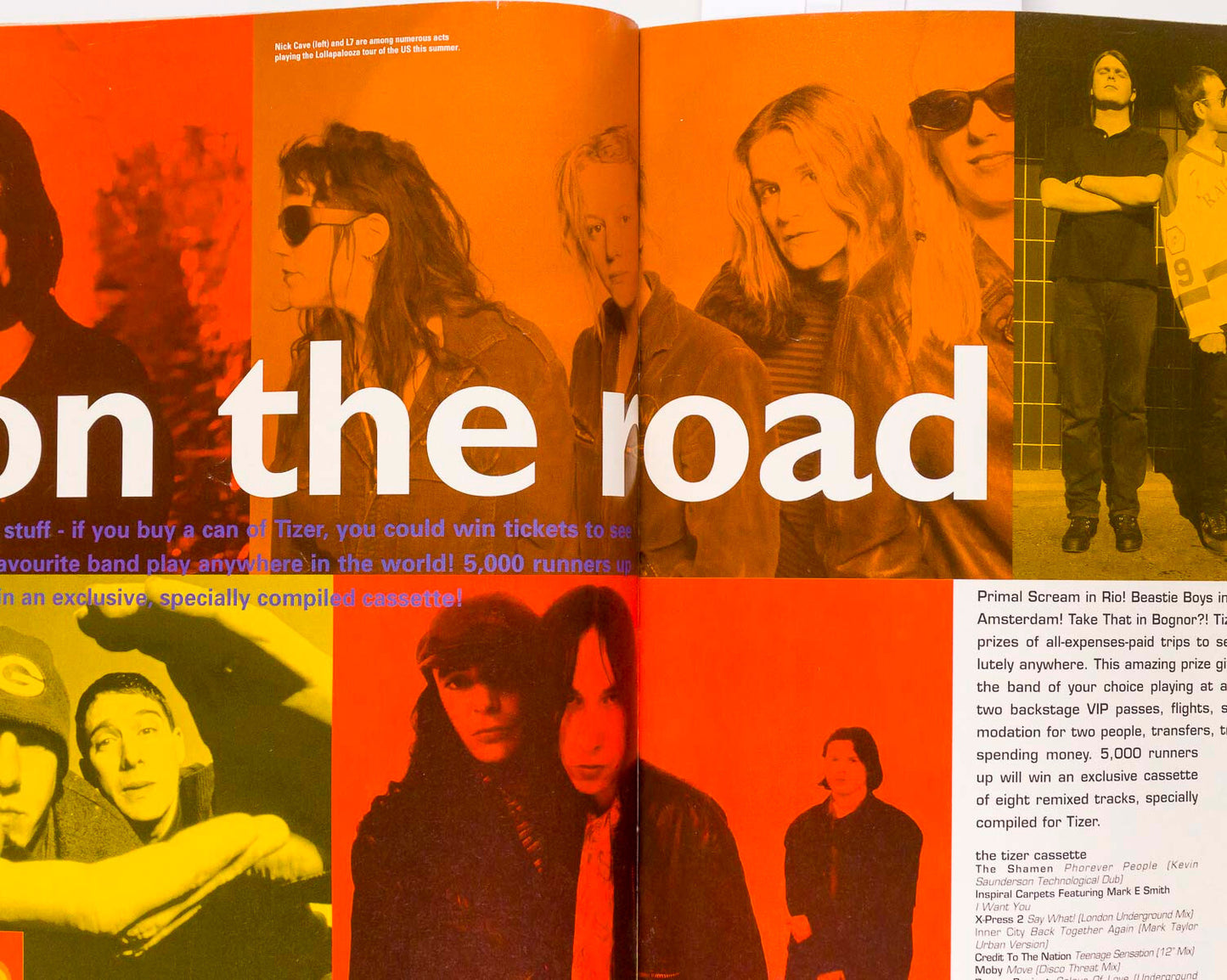 NAOMI CAMPBELL Kate Moss TIMOTHY LEARY i-D MAGAZINE August 1994 NIN Prodigy RATM