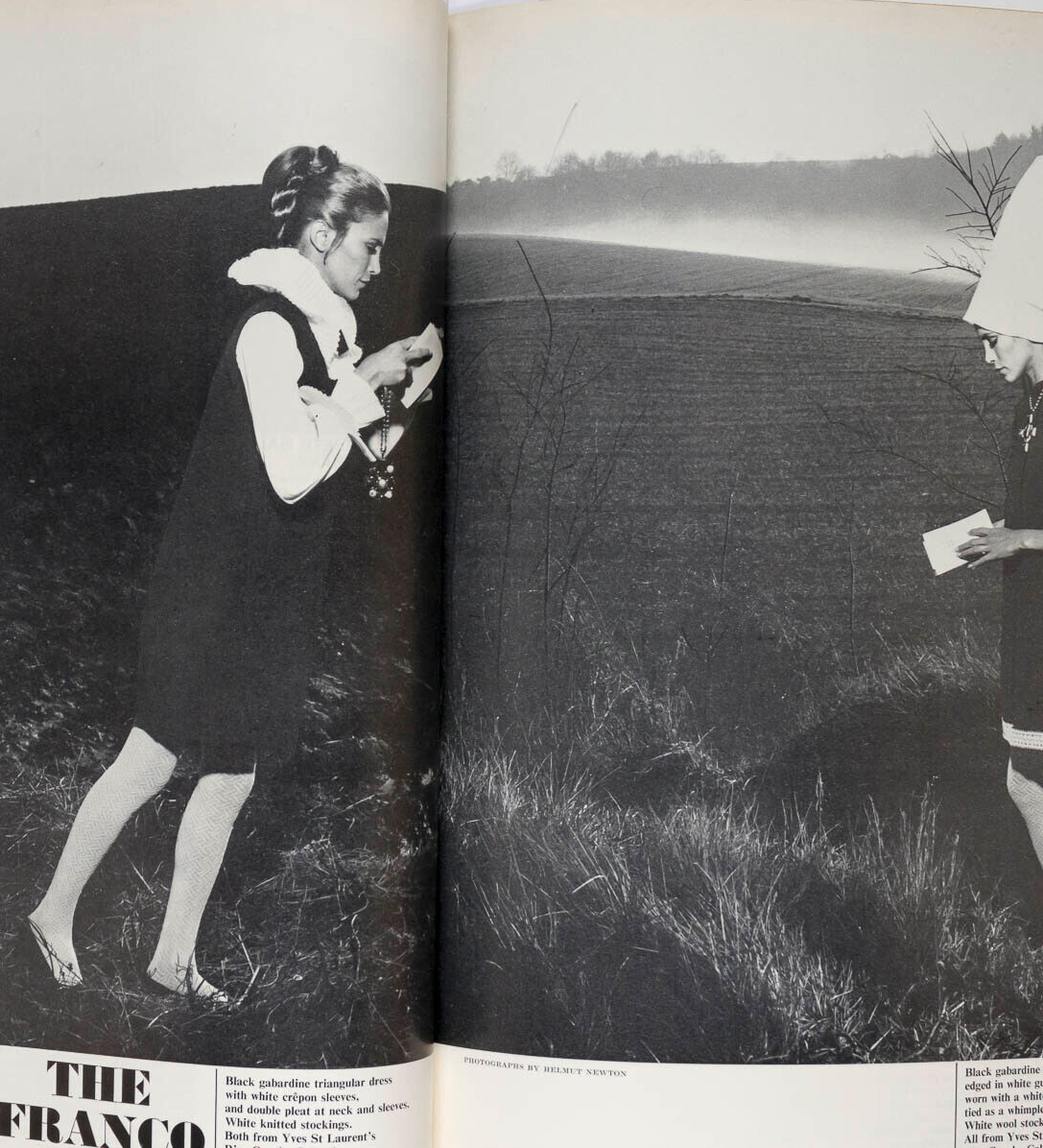 JANE ASHER Jill Kennington HELMUT NEWTON Kaffe Fassett YSL Dior ~ Queen magazine