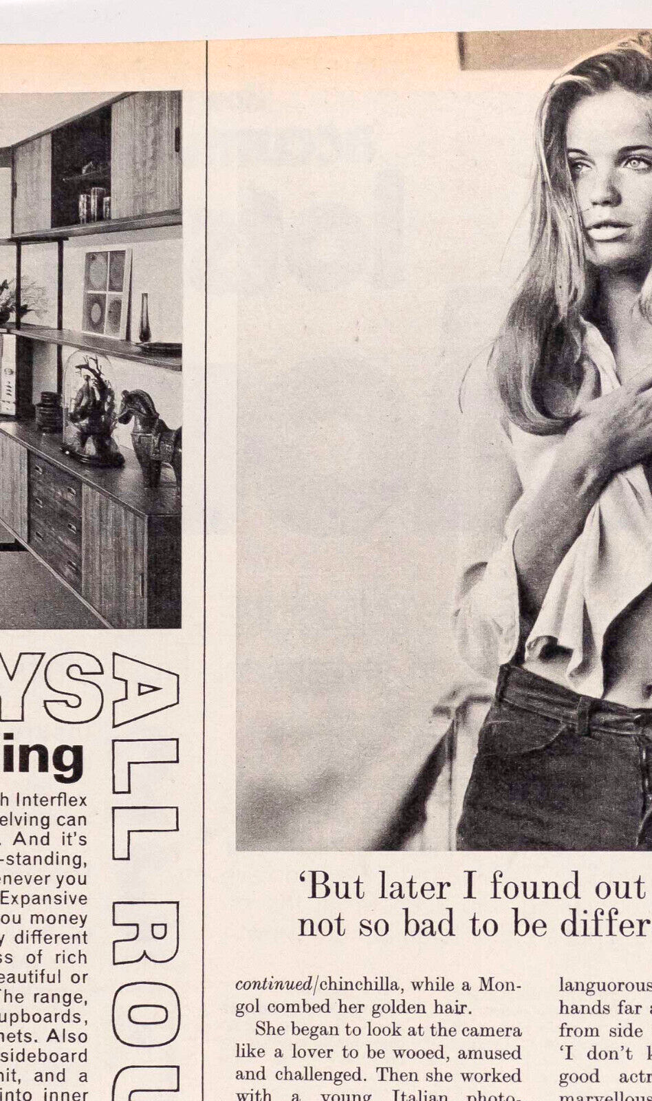 SPIRITUALISTS Ghost VERUSCHKA Observer magazine October 1967 Svetlana Alliluyeva