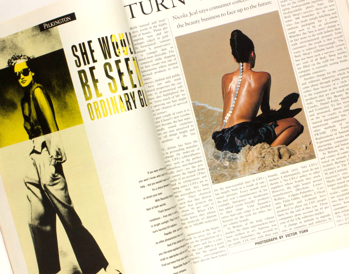 Claude Montana ROMEO GIGLI Georgina von Etzdorf CLAUDIA MASON Observer magazine