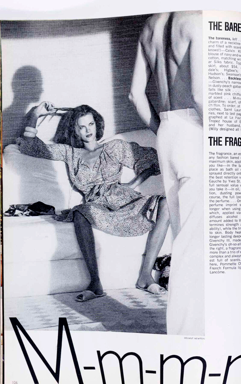 Lisa Taylor DEBORAH TURBEVILLE Helmut Newton VOGUE May 1975 Susan Sontag AVEDON