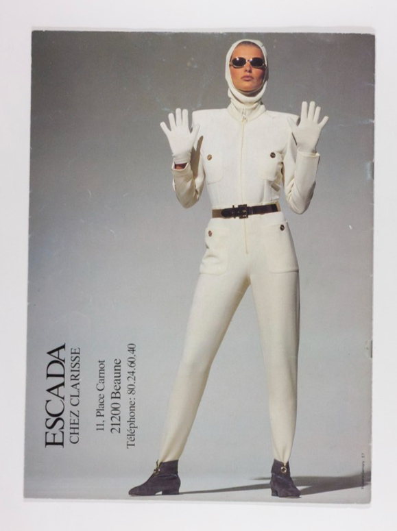 Cordula Reyer ESCADA Margaretha Ley LOOKBOOK 80s VTG catalog 1980's catalogue