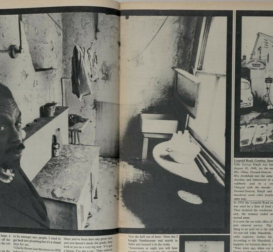 AUDREY HEPBURN Terry O'Neill JACK THE RIPPER Rillington Pl SUNDAY TIMES magazine