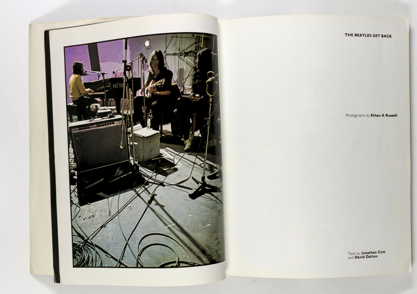 The Beatles GET BACK book RARE PRINT ERROR 1st Edition LIMITED Apple London 1969