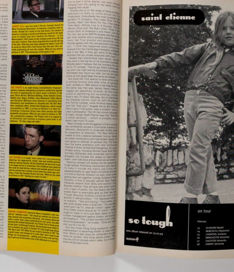 Jane Horrocks HARRY HILL Emma Balfour WOLFGANG TILLMANS Helmut Lang i-D magazine