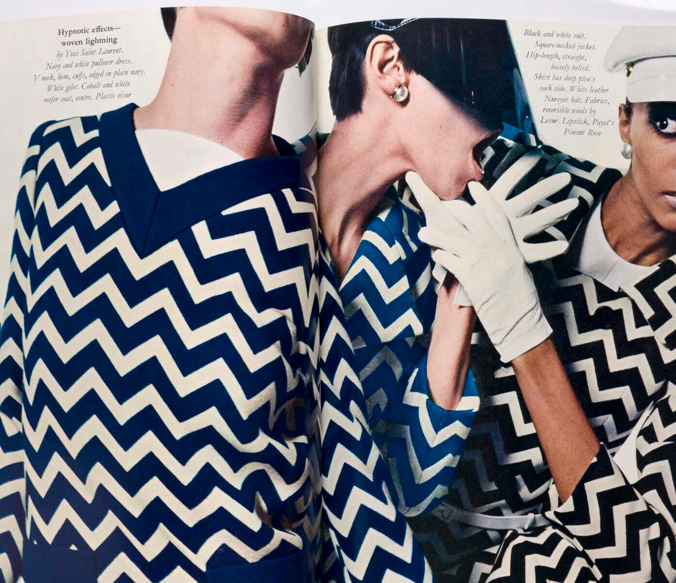Donyale Luna 1st black Vogue model + PEGGY MOFFITT Jill Kennington HELMUT NEWTON