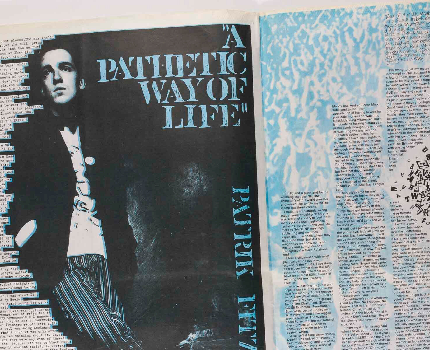 Syd Shelton SKINHEAD Adam Ant TEMPORARY HOARDING magazine PETER TOSH Sham 69 RAR