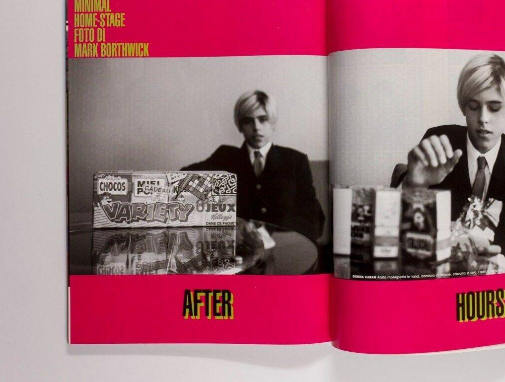 EVA HERZIGOVA Paul Cadmus BRUCE WEBER Streisand BEN KINGSLEY Beaton L'UOMO VOGUE