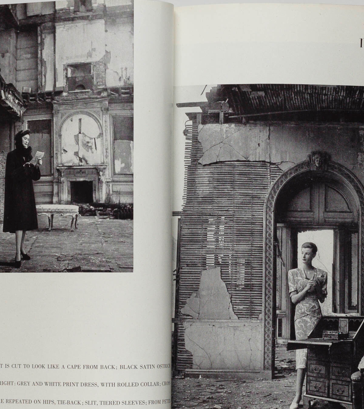 IRVING PENN London Blitz CLIFFORD COFFIN Cecil Beaton MOSCOW vtg VOGUE June 1947