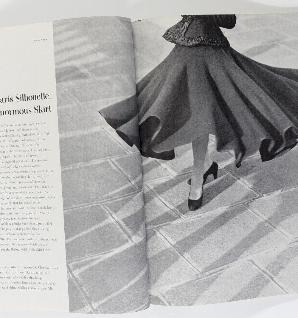 Paris SAUL STEINBERG 2nd Christian Dior collection AVEDON Demachy HARPERS BAZAAR