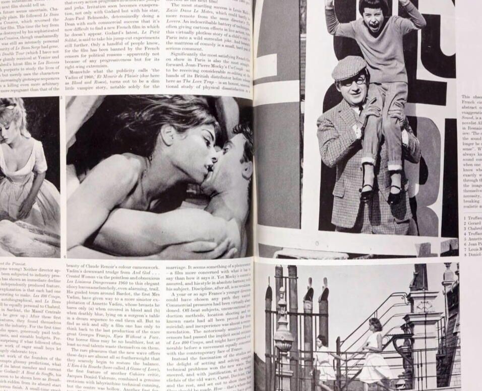 Francoise Dorleac MAGGIE SMITH Terence Donovan SYDNEY NOLAN About Town magazine
