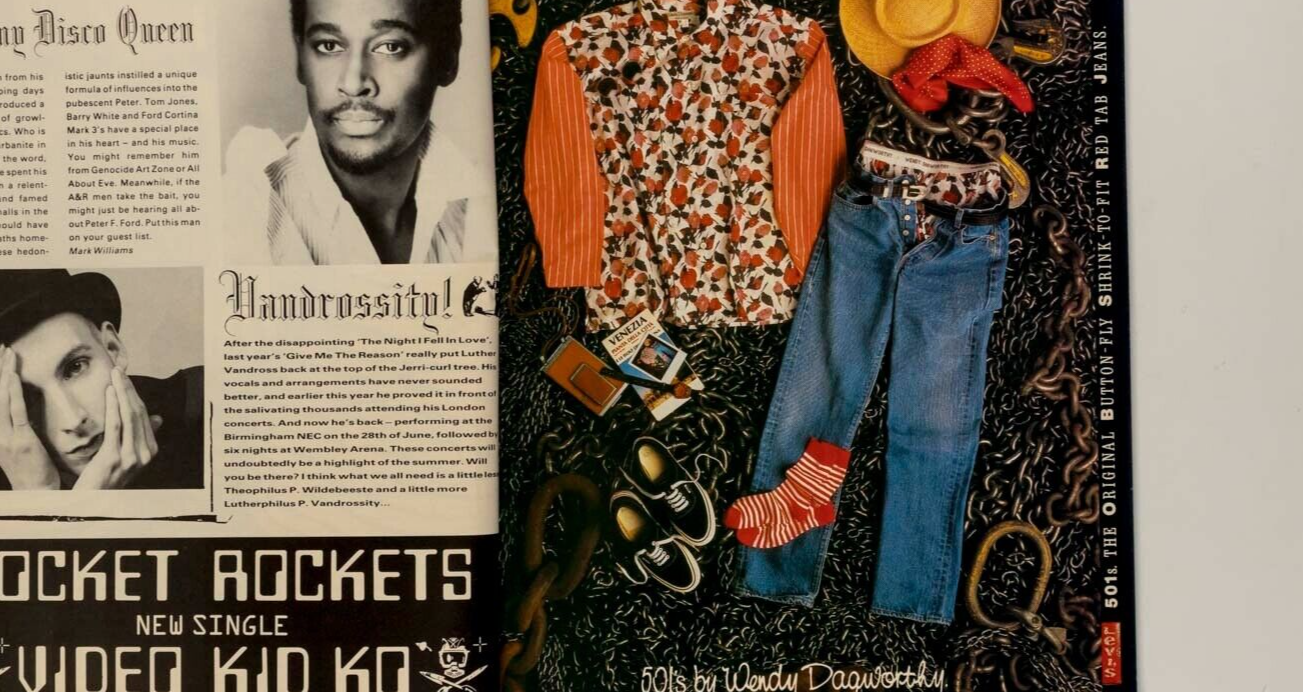 Leigh Bowery BOY GEORGE Suicidal Tendencies MARIA CORNEJO Levis DIY i-D magazine