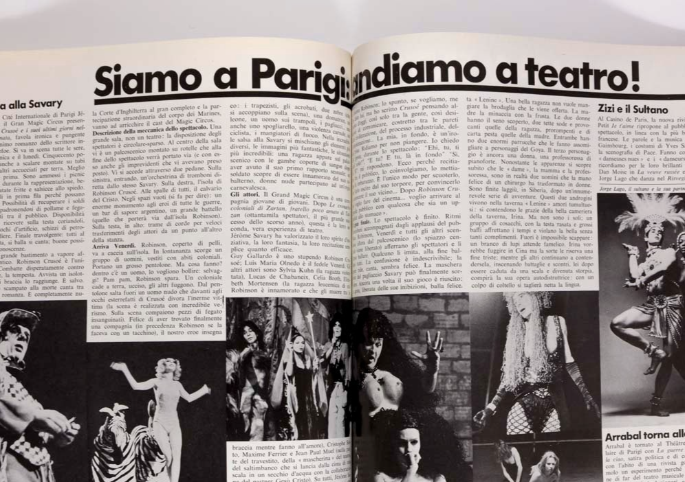 Terence Stamp ANDY WARHOL Tom Baker L'UOMO VOGUE May 1972 Alan Bates KEN RUSSELL