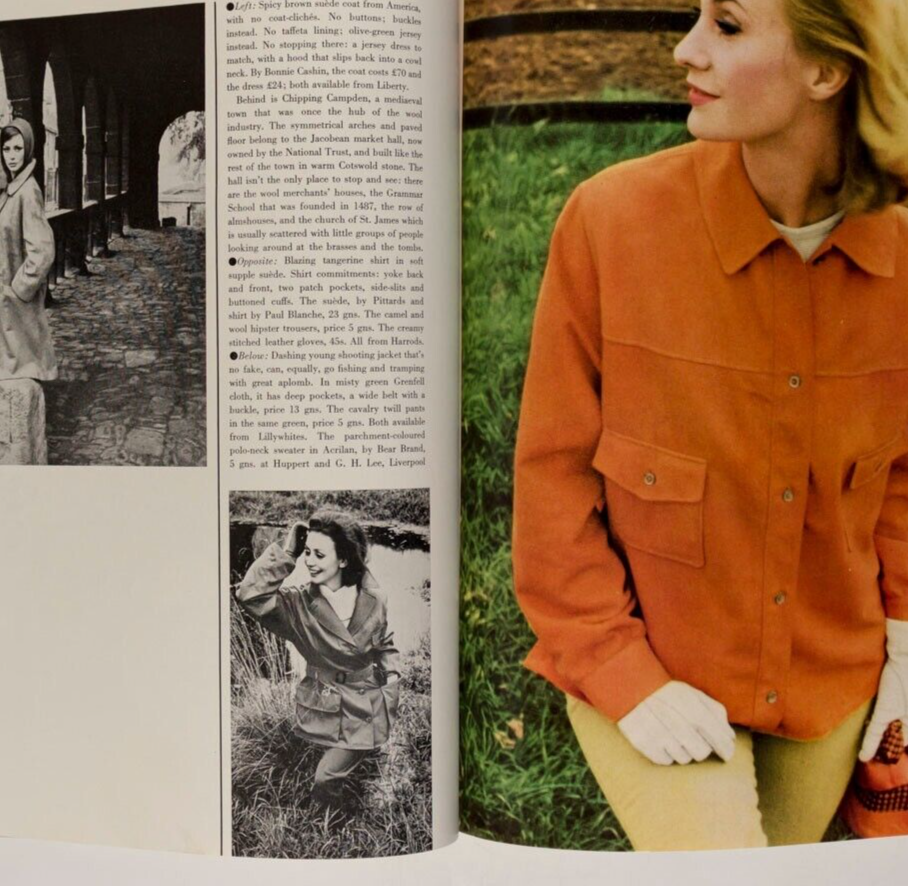 Anne Gunning PAULINE BOTY Jean Shrimpton VOGUE magazine GLADYS PERINT PALMER vtg