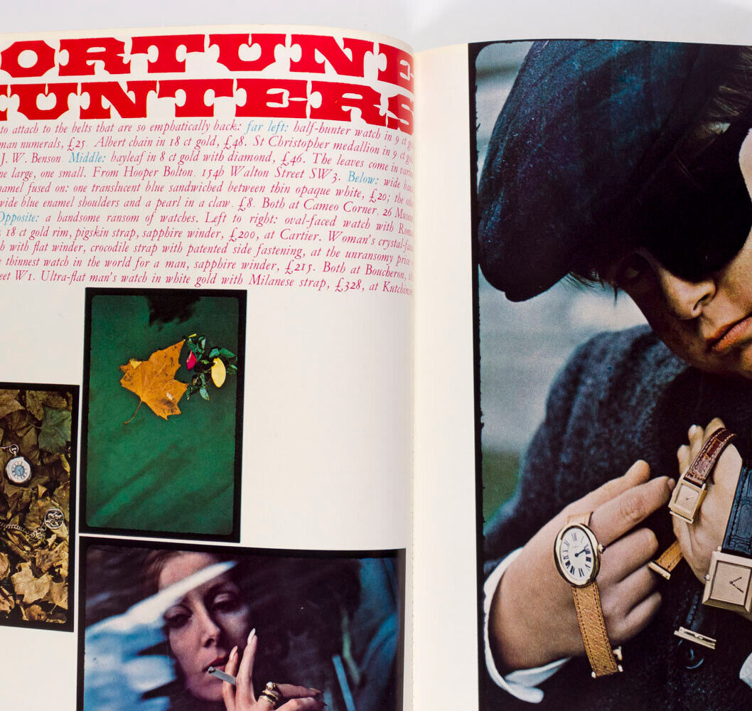 Jean Shrimpton HELMUT NEWTON Quant JAMAICA Saul Leiter CARTIER Queen magazine UK