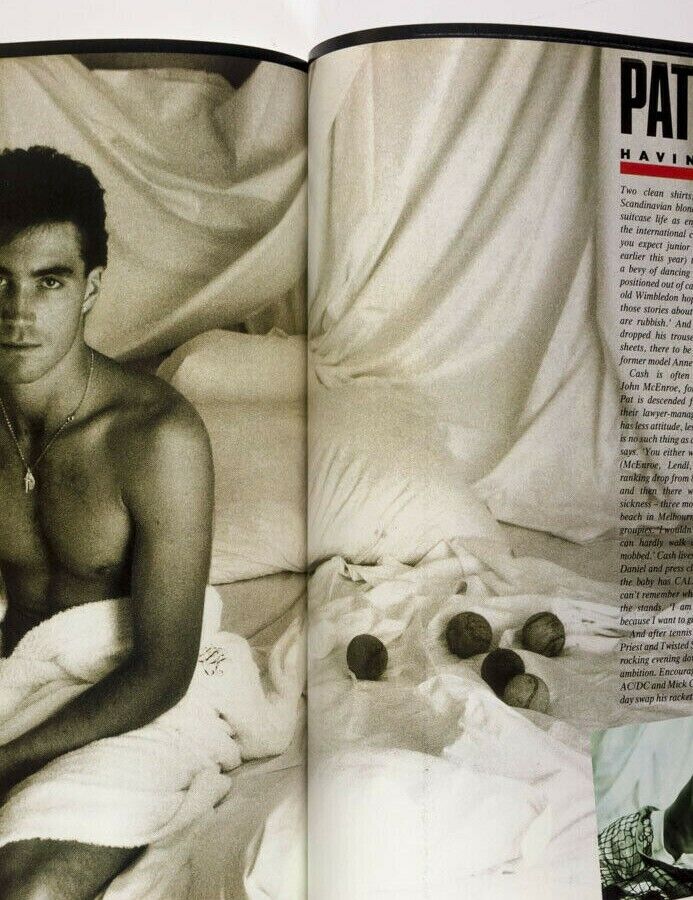 Kim Basinger HERB RITTS Pat Cash ANDY WARHOL Anthony Burgess TATLER magazine VTG