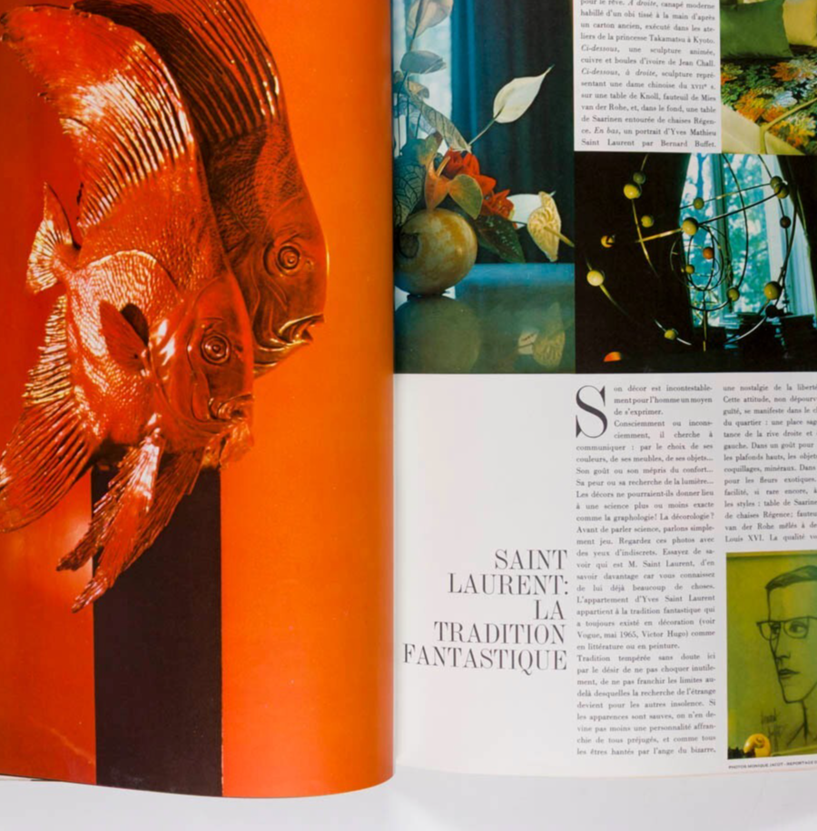 Jean Shrimpton GUY BOURDIN Helmut Newton PARIS VOGUE August 1965 Dali YSL Goya