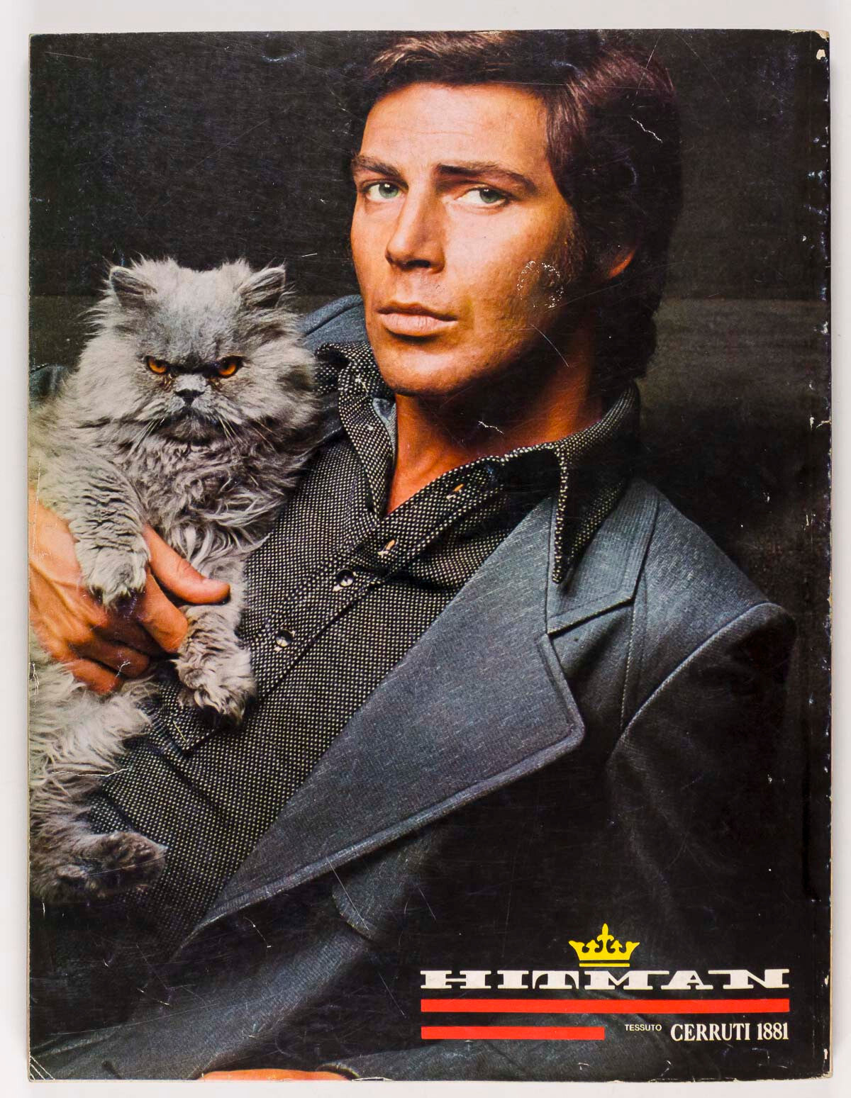 Richard Chamberlain YVES SAINT LAURENT Triumph L'UOMO VOGUE October 1972 Toscani